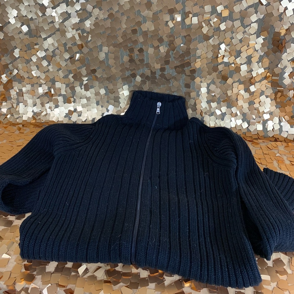 United colors of Benetton zip up sweater euc